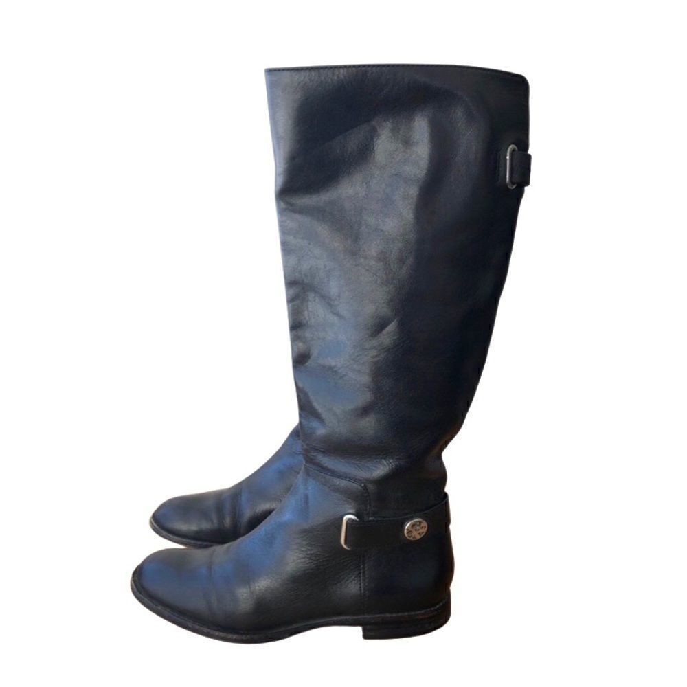 Coach Leather Marina Boots 6B  *AS IS